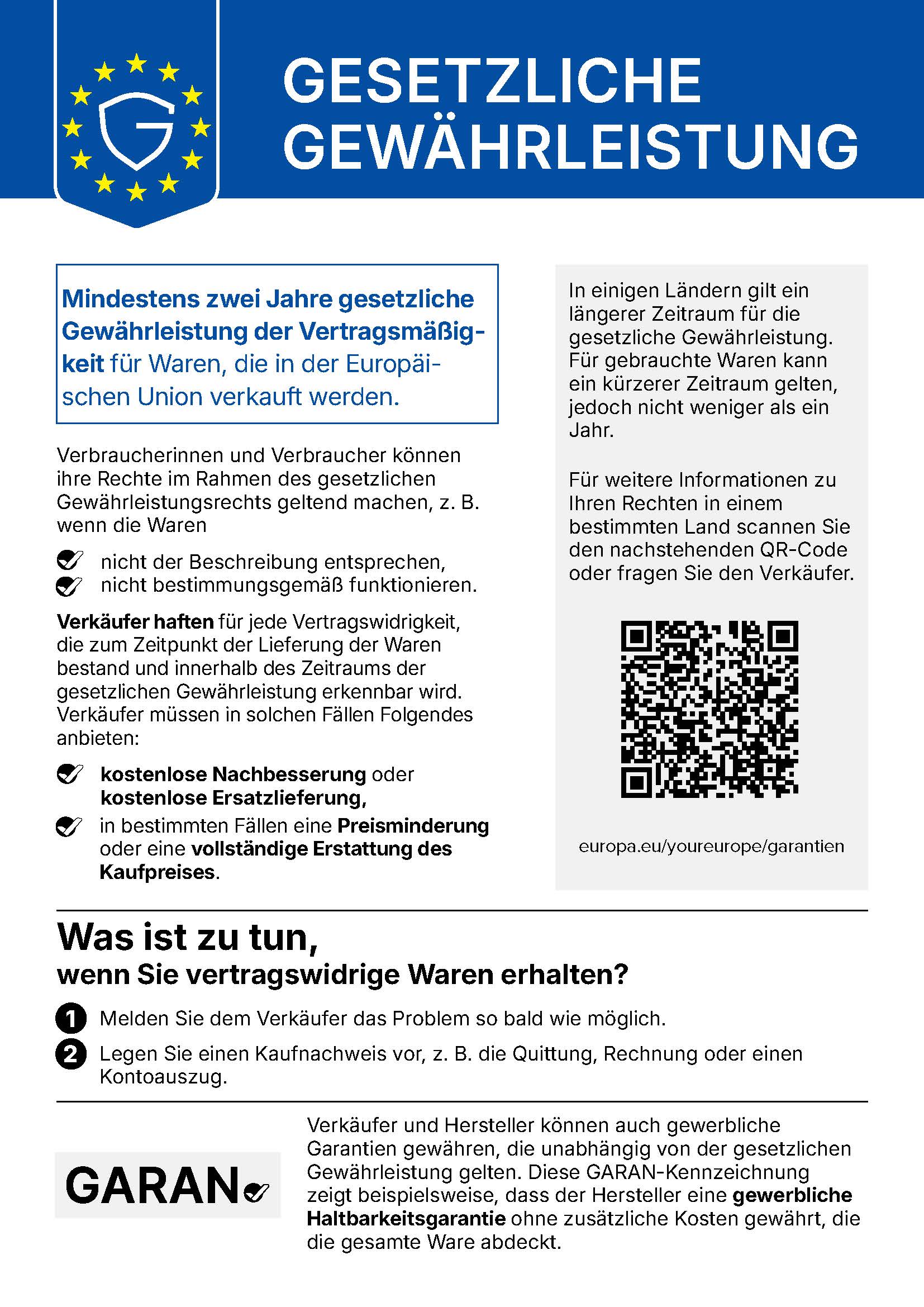 Gew�hrleistungs Label - alternativ zur Grafik siehe Download-Link zum PDF